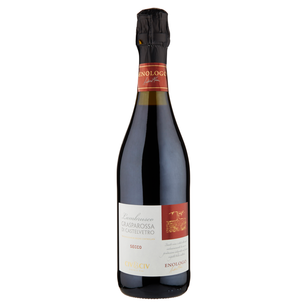 Civ&Civ Enologo Lambrusco Grasparossa di Castelvetro DOC Secco 75 cl