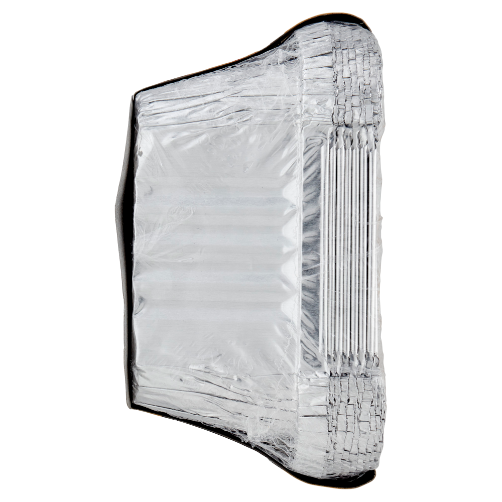 Carrefour Vaschette Profonde in Alluminio con Coperchio 1-2 Porzioni 10 pz