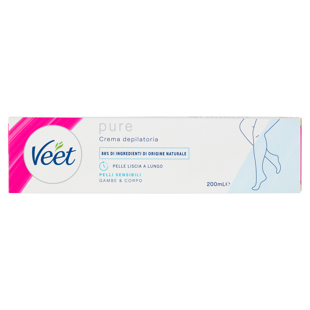 Veet pure Crema depilatoria Pelli Sensibili 200 mL
