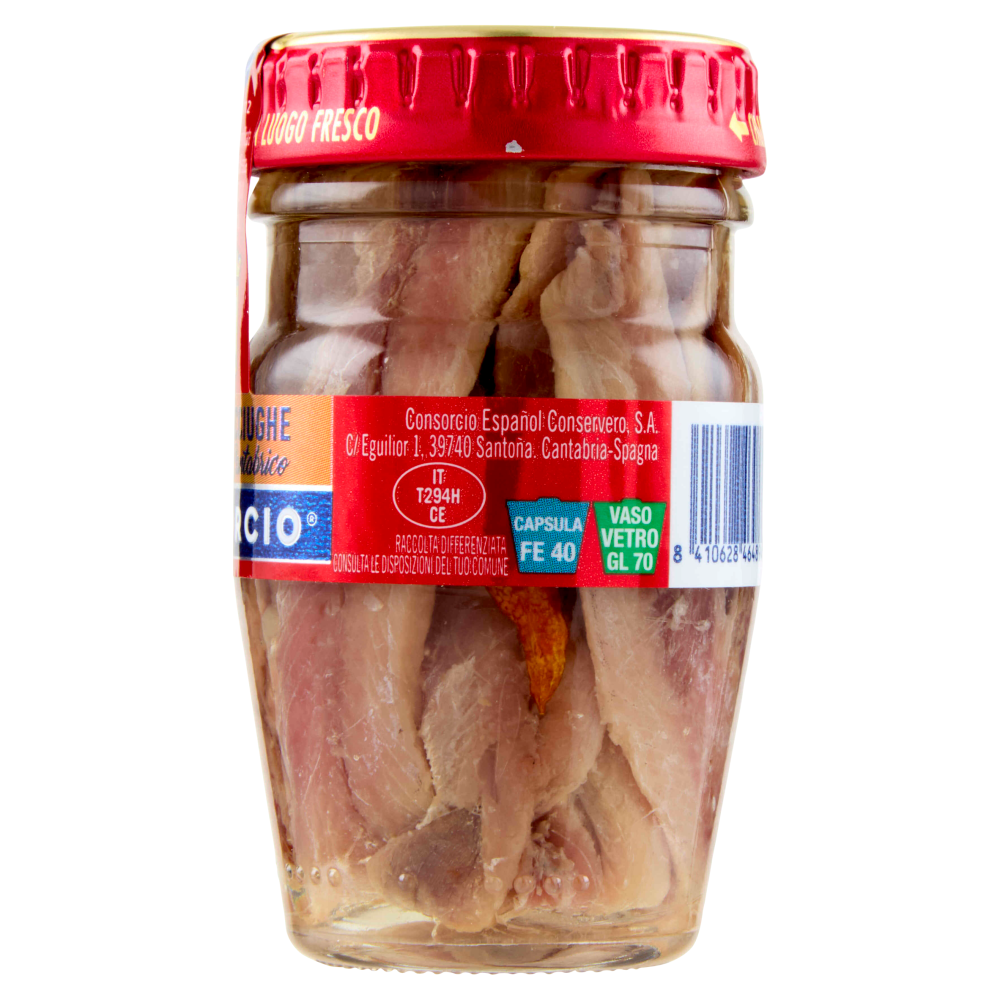 Consorcio Filetti di Acciughe piccante 80 g