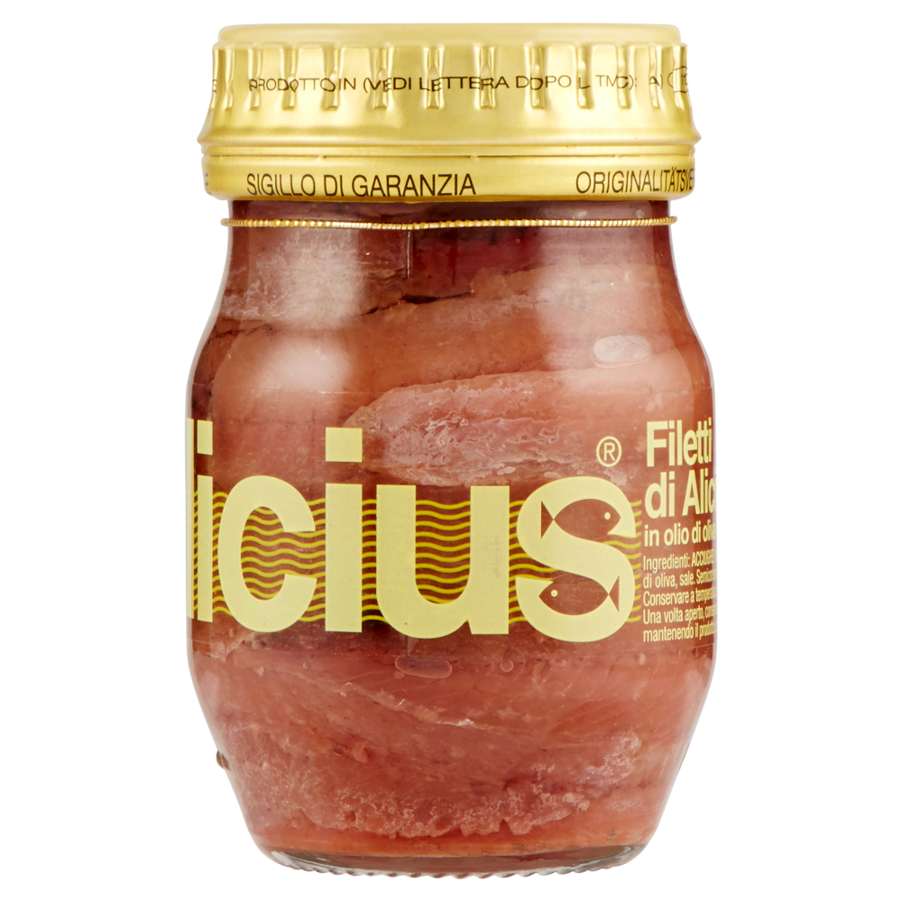 Delicius Filetti di Alici in olio di oliva (43%) 90 g