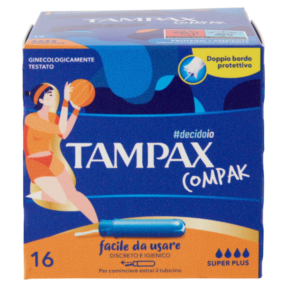 Tampax Compak Super Plus 16 pz