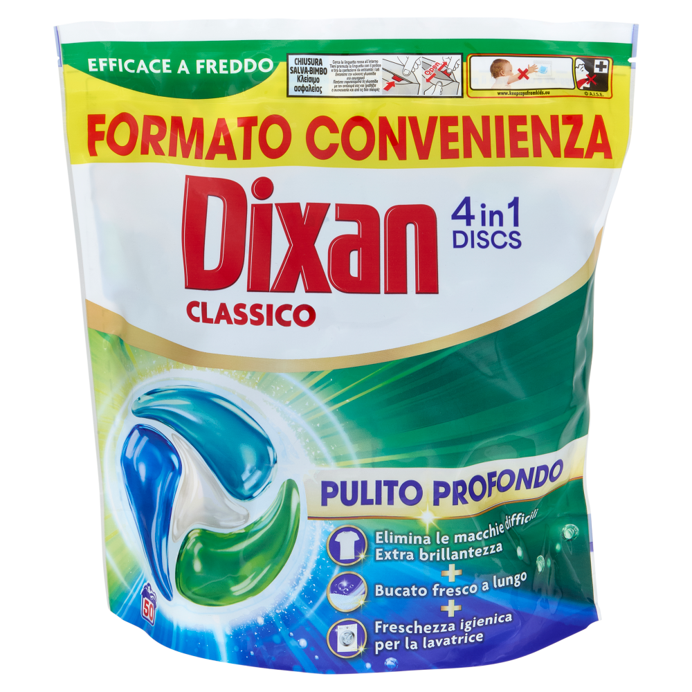 DIXAN Discs Classico 50pz (825g)