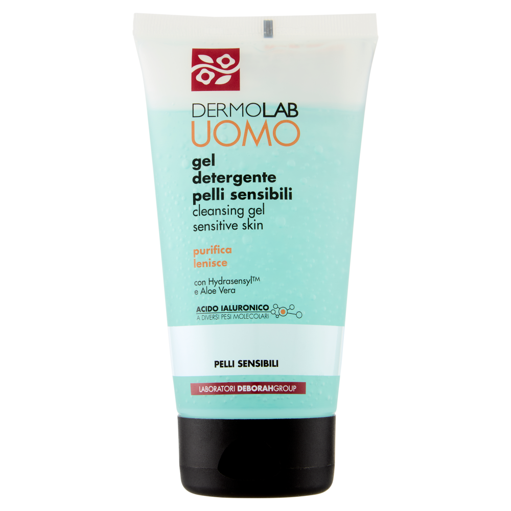 Dermolab Uomo gel detergente pelli sensibili 150 ml