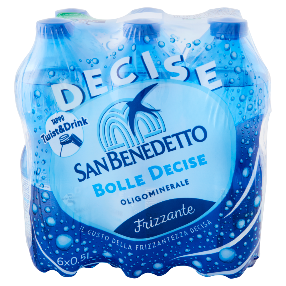 San Benedetto Oligominerale Benedicta Frizzante 6 x 0,5 L