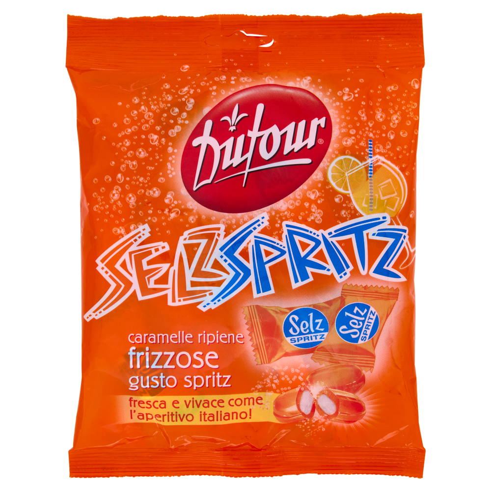 Dufour Selez Spritz caramelle ripiene frizzose gusto spritz 150 g