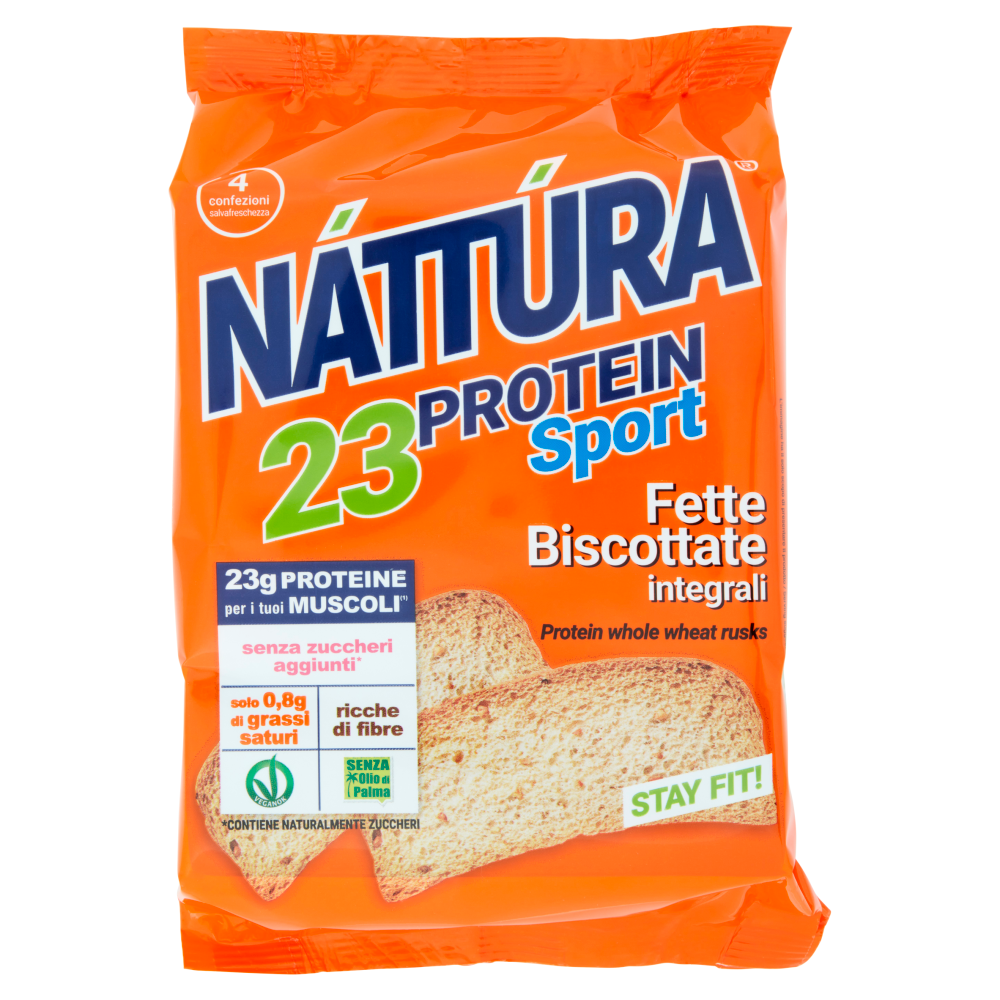 Náttúra 23 Protein Sport Fette Biscottate Integrali 120 g