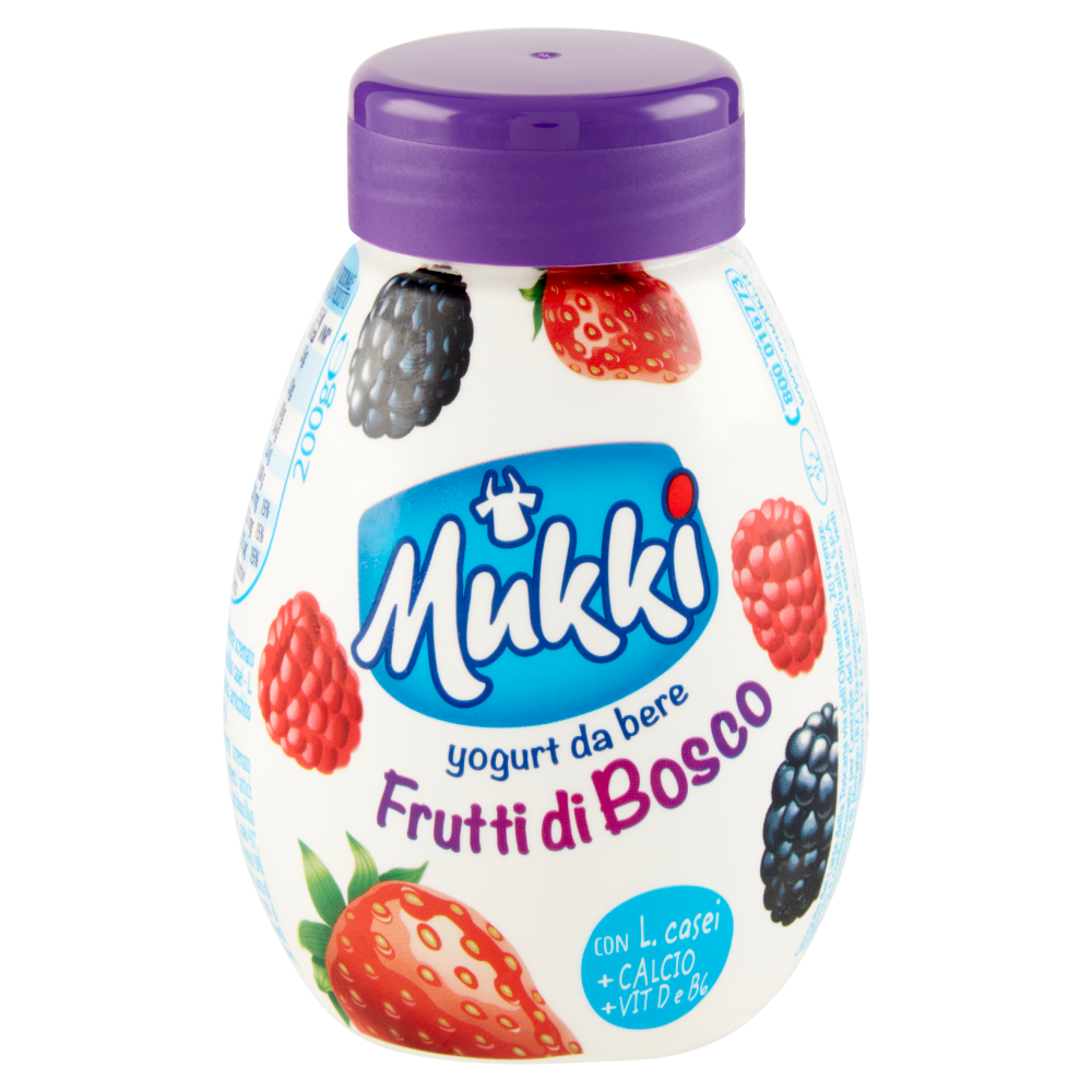 Mukki yogurt da bere Frutti di Bosco 200 g