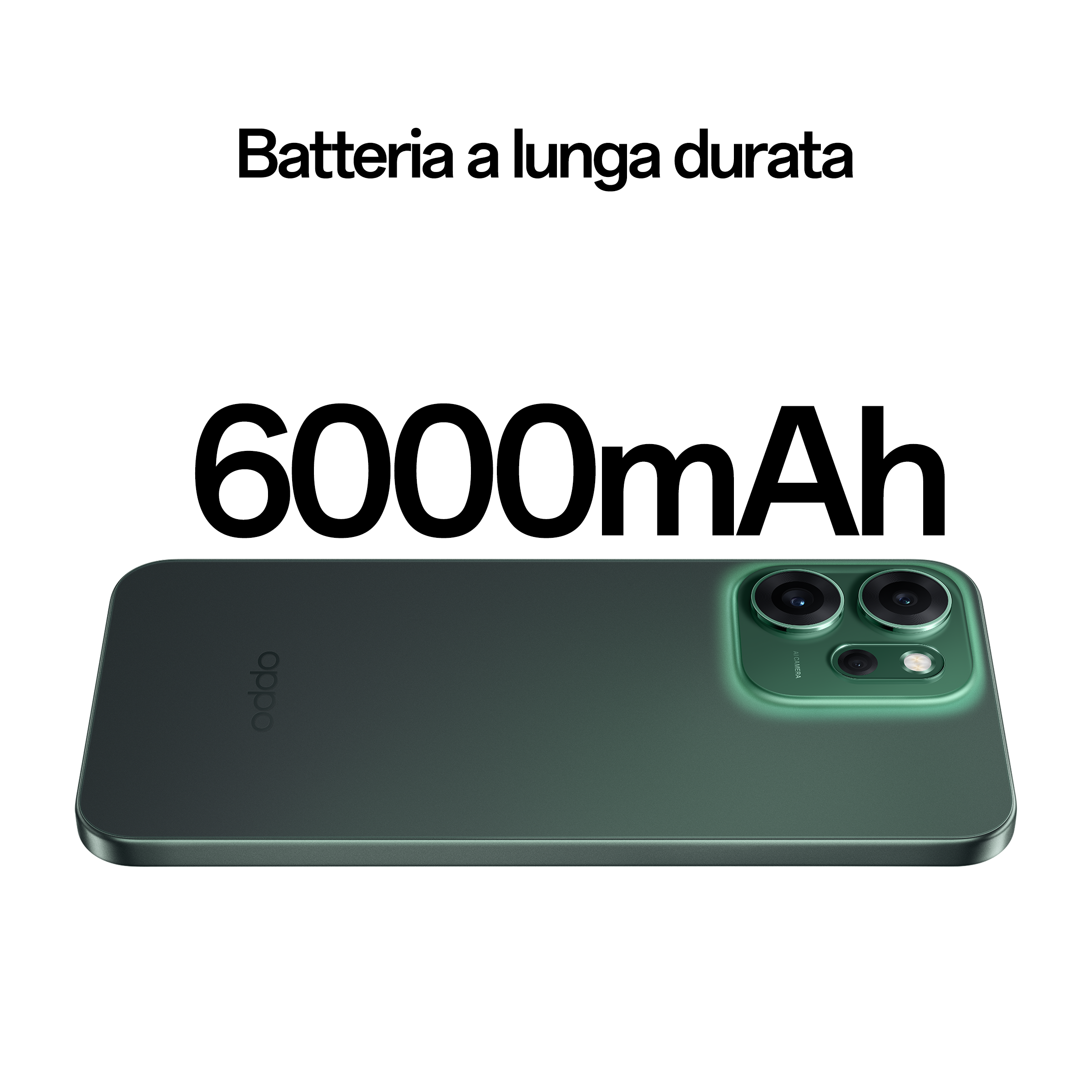 OPPO Reno14 FS 5G 16,7 cm (6.57") Doppia SIM Android 15 USB tipo-C 12 GB 512 GB 6000 mAh Verde