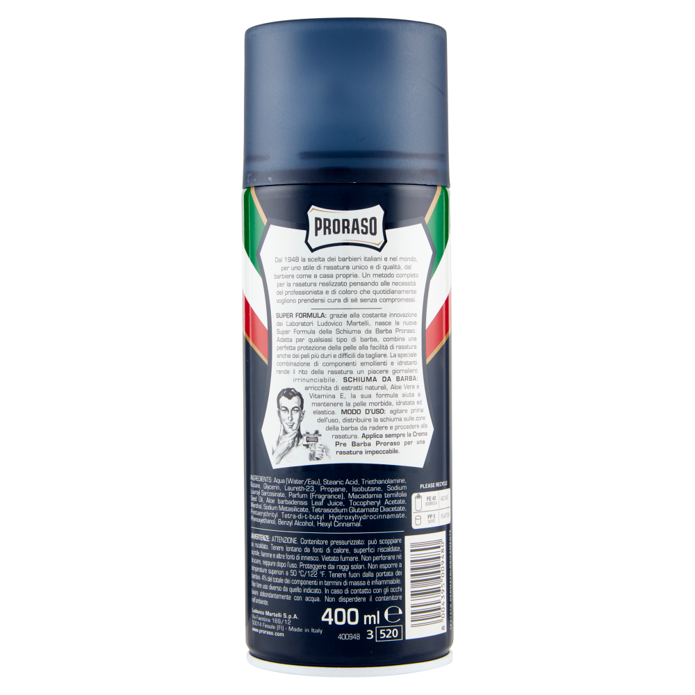 Proraso Schiuma da Barba Protettiva 400 ml
