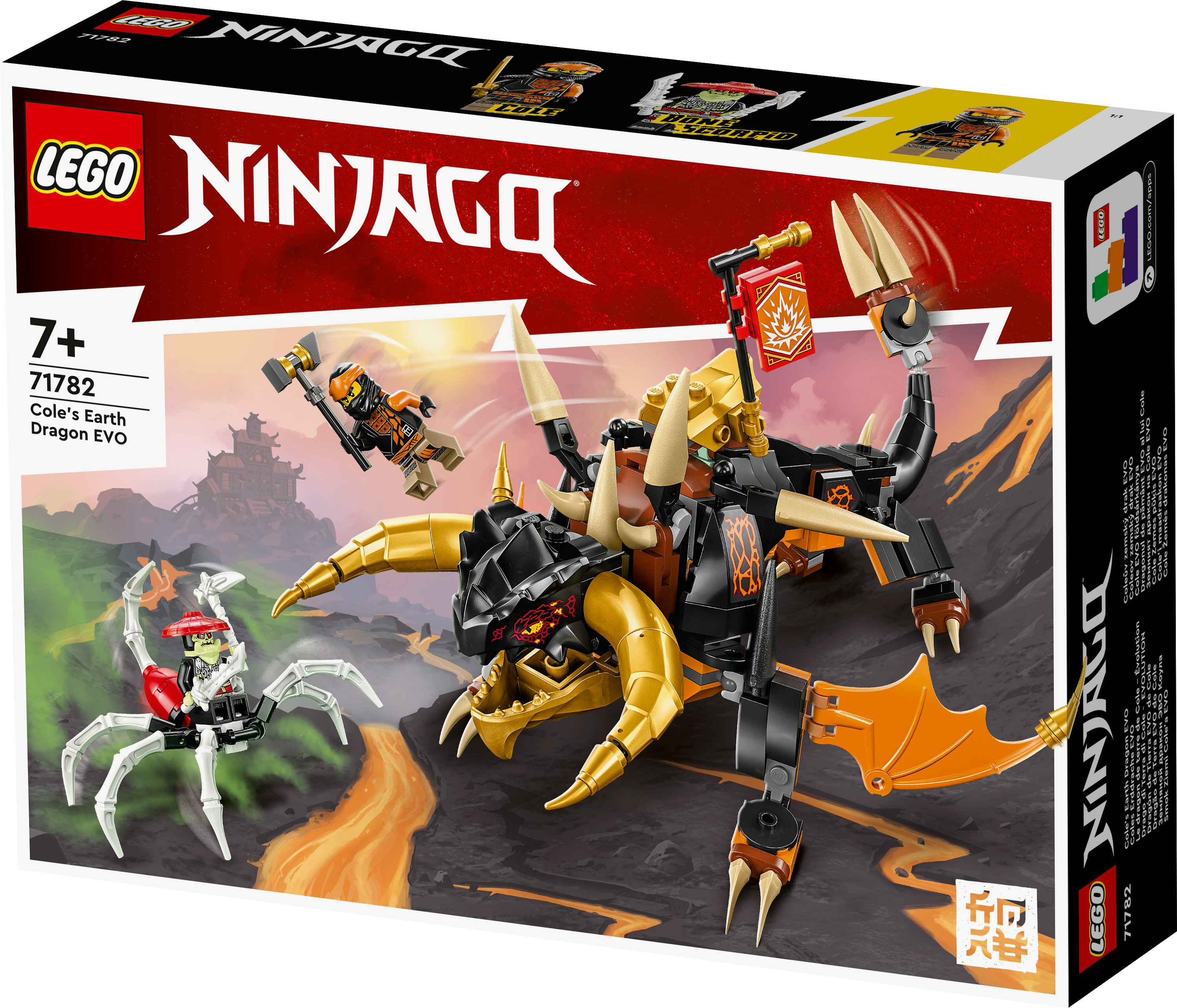 LEGO NINJAGO Drago di Terra di Cole - EVOLUTION