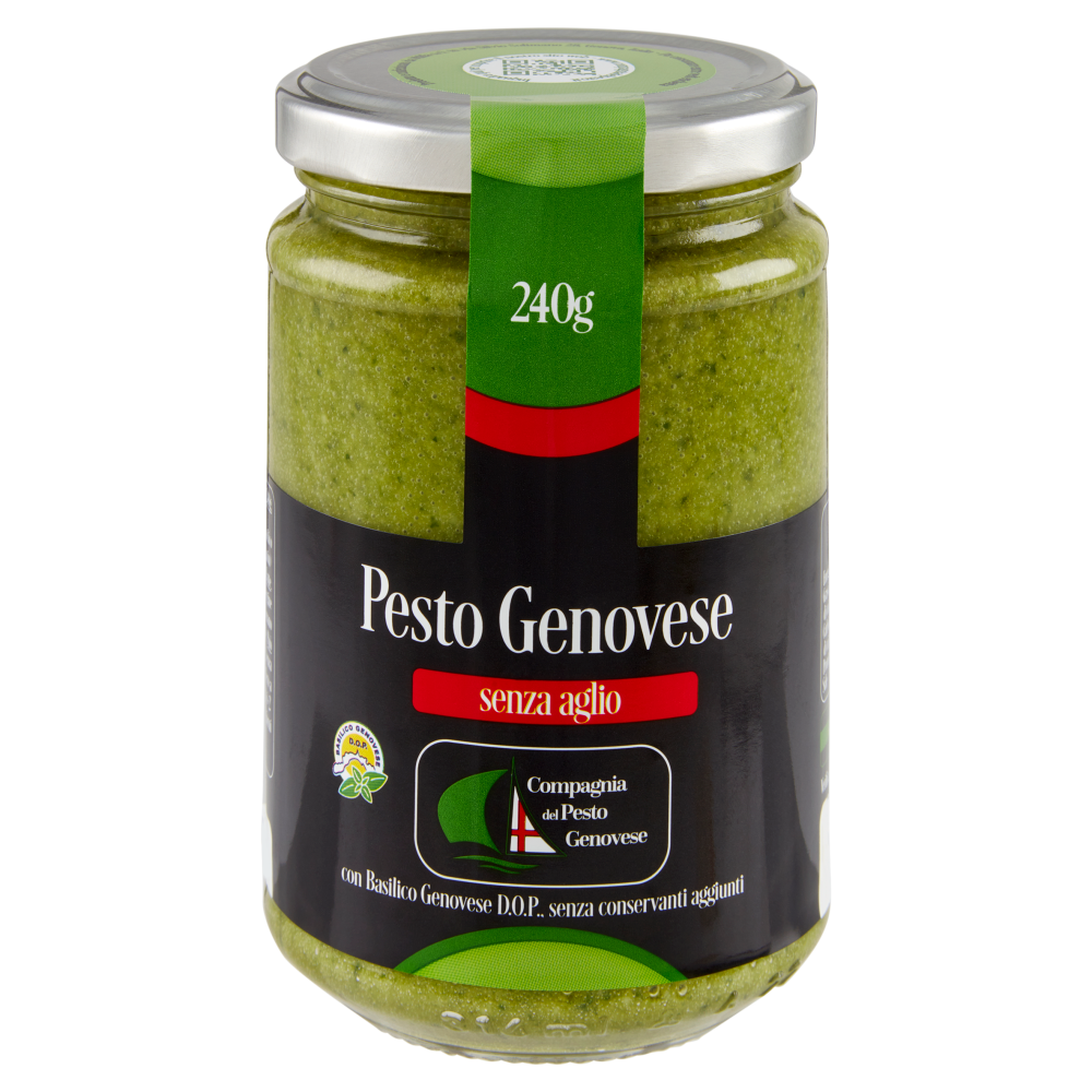 Compagnia del Pesto Genovese Pesto Genovese senza aglio 240 g