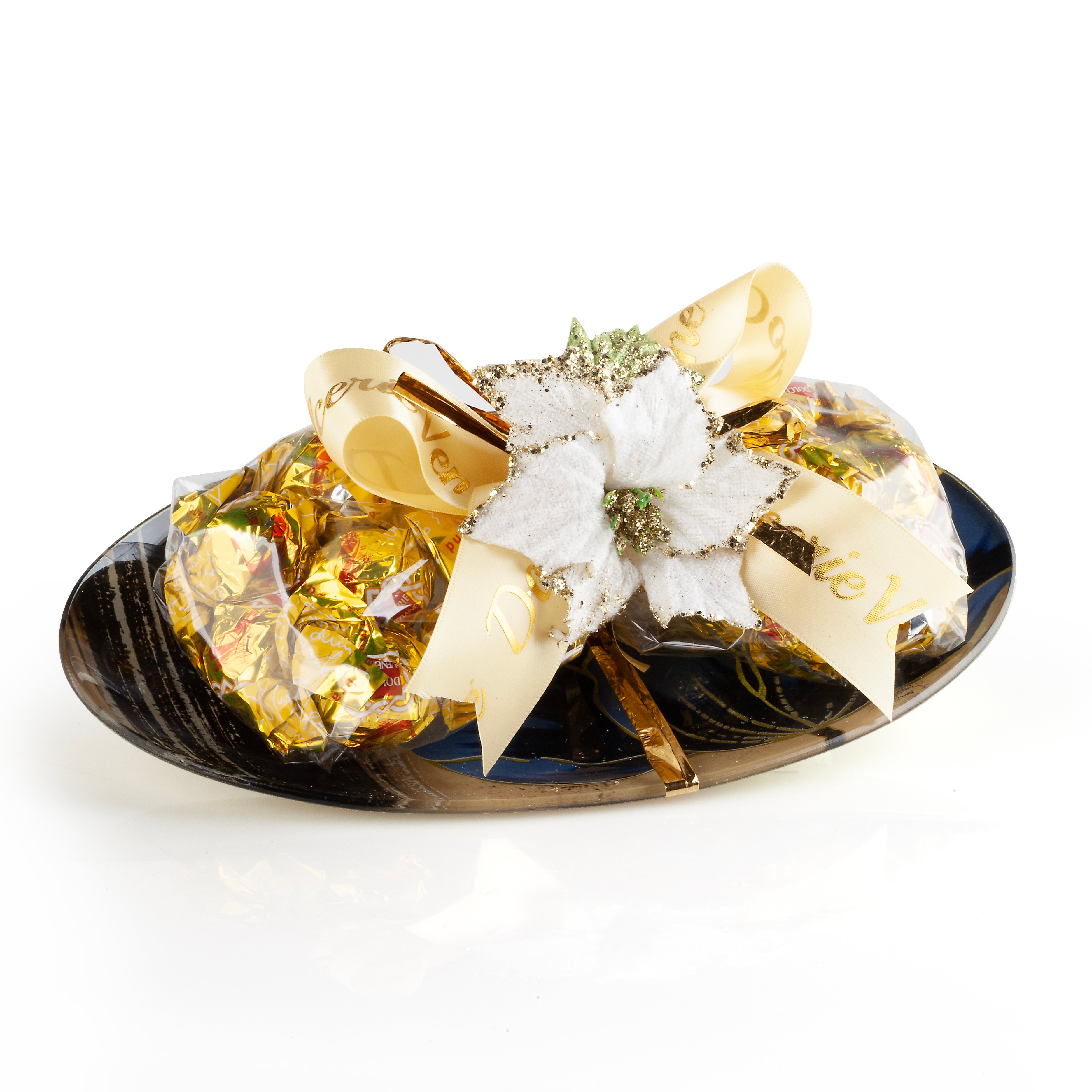 Vassoio Prestige con praline di cioccolato fondente 150g