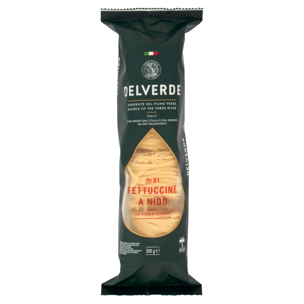 Delverde No 81 Fettuccine a Nido 250 g