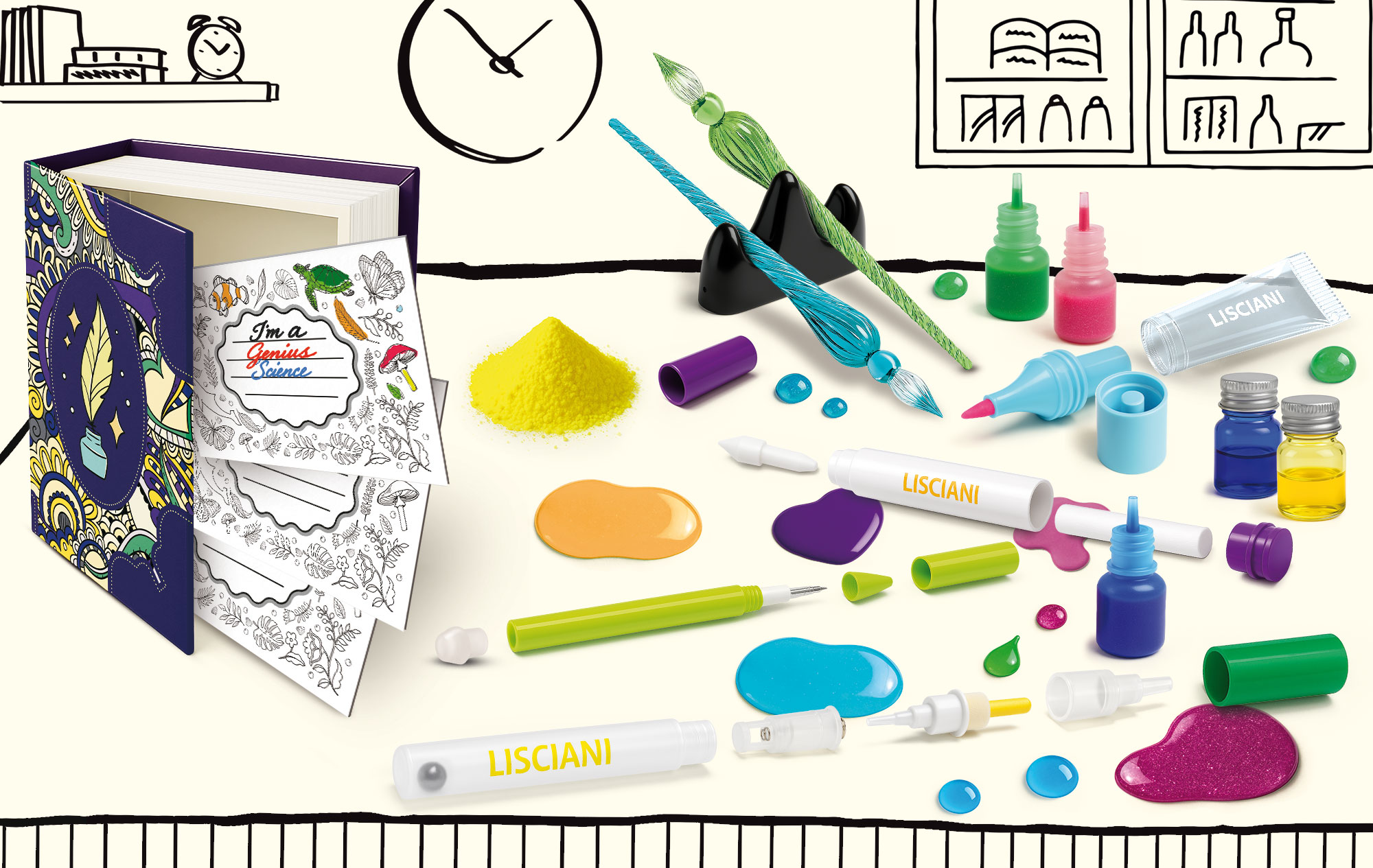 Lisciani I’m A Genius Laboratorio Di Inchiostri