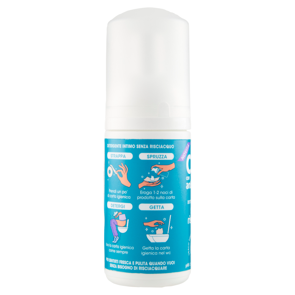 Chilly con antibatterico Detergente Intimo senza risciacquo 100 ml