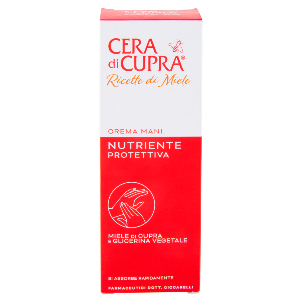 Cera di Cupra Ricette di Miele Crema Mani Nutriente Protettiva 75 ml