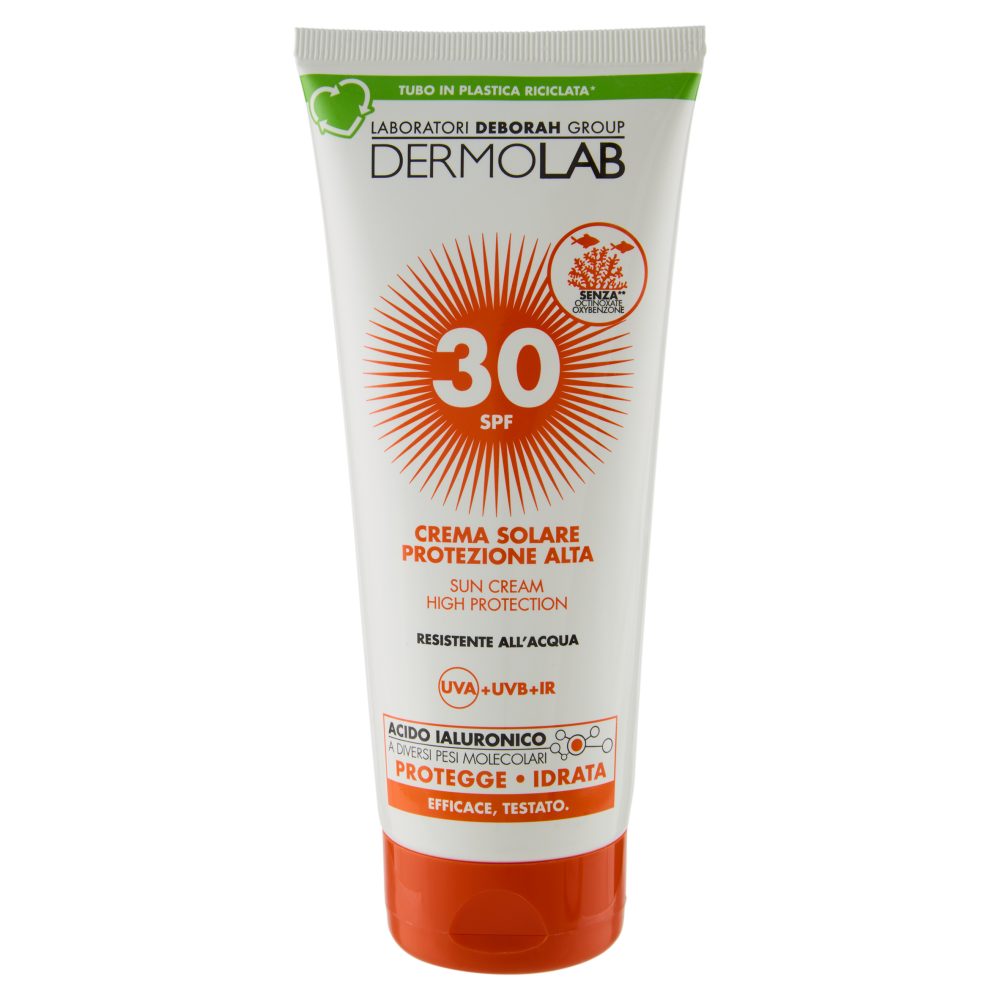 Dermolab Crema Solare Protezione Alta 30 SPF 200 ml