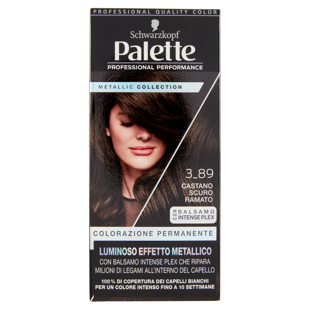 Palette Metallic Collection 3_89 Castano Scuro Ramato