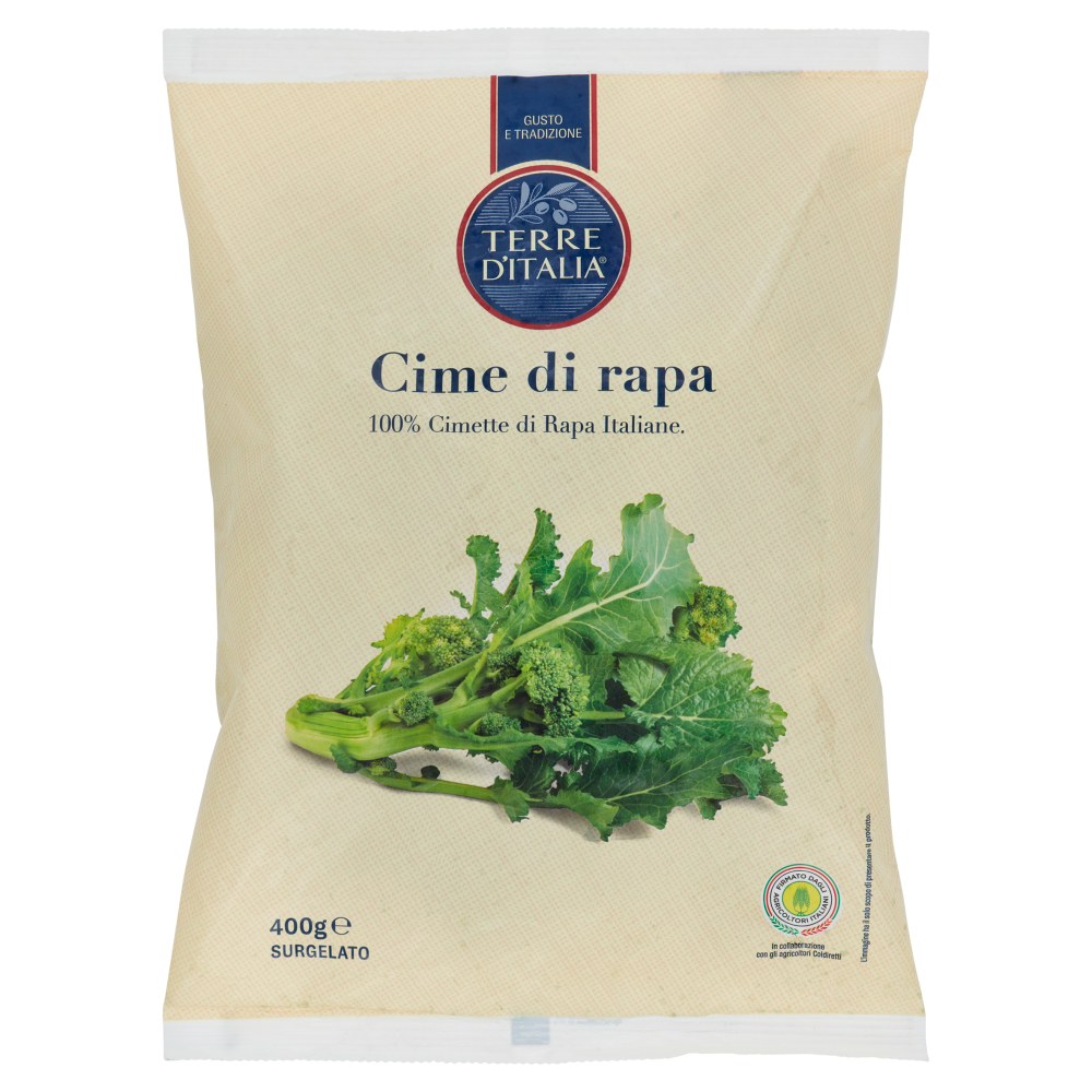Terre d'Italia Cime di rapa Surgelato 400 g