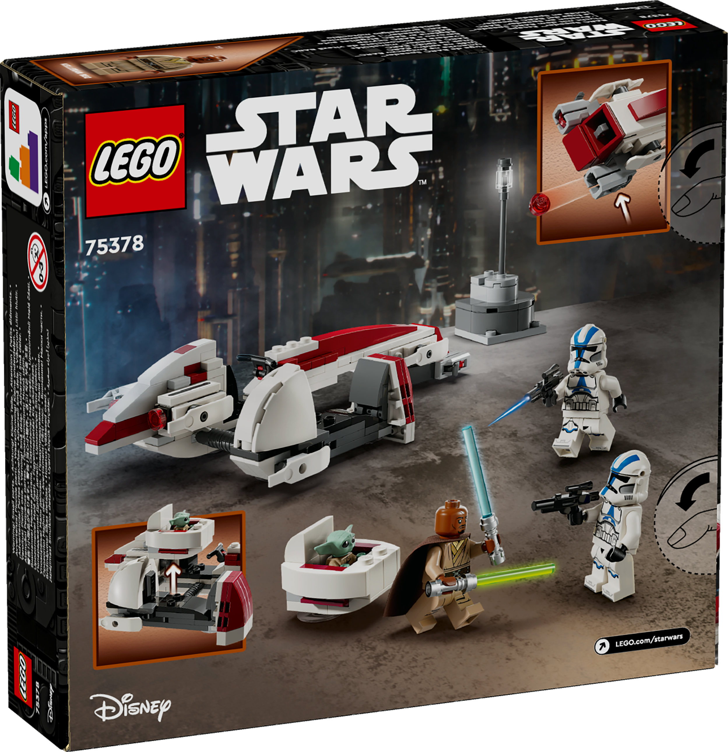 LEGO Star Wars La fuga del BARC Speeder™