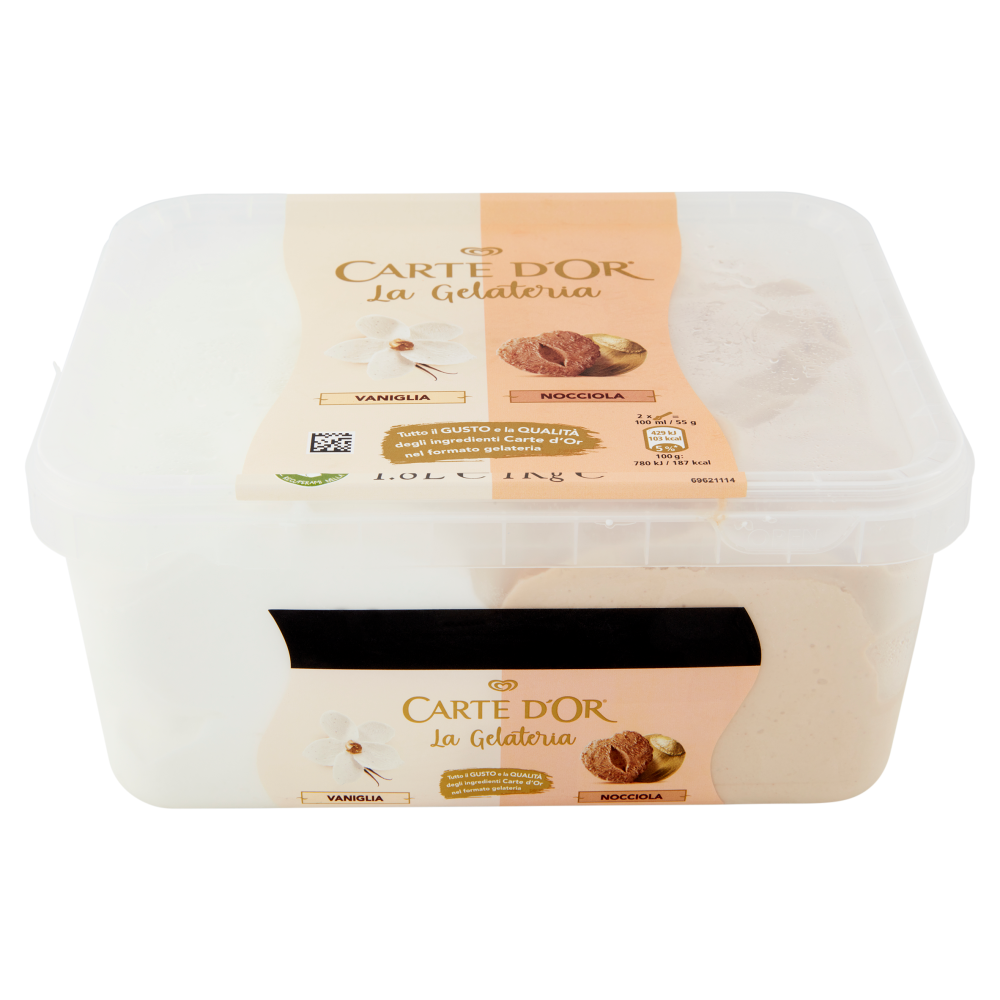 Carte d'Or La Gelateria Vaniglia Nocciola 1 Kg