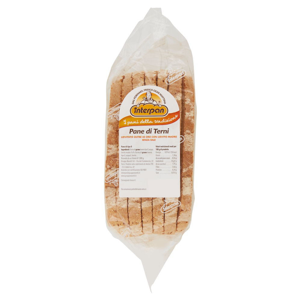 interpan I pani della tradizione Pane di Terni 350 g