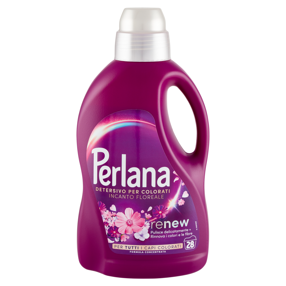 PERLANA Detersivo Colorati Incanto Floreale 28 lavaggi 1.400 mL