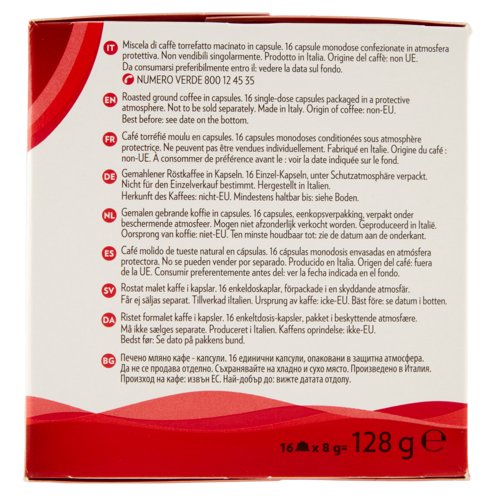 Lavazza Espresso Cremoso Compatibile** con Macchine Nescafé Dolce Gusto* 16 x 8 g