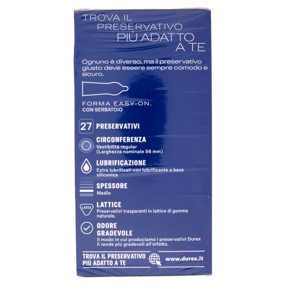Durex Settebello Jeans Preservativi, 27 Profilattici