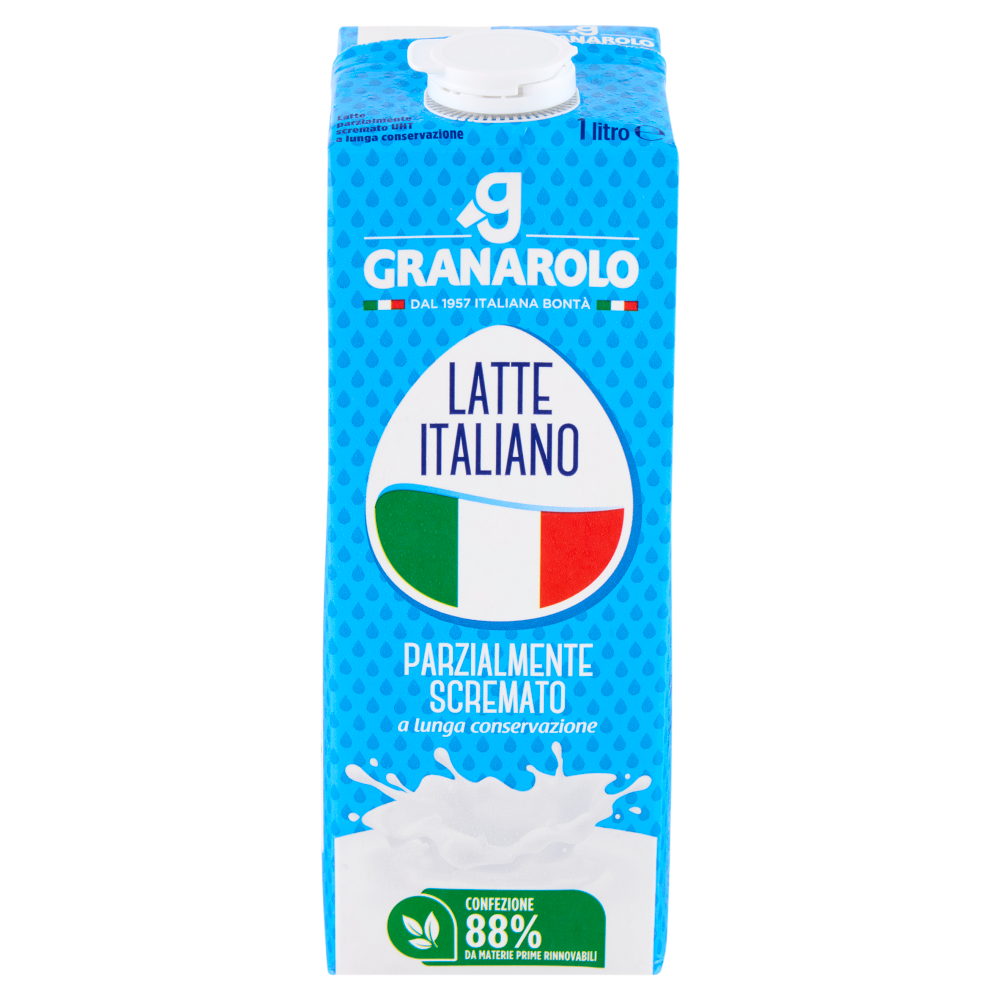 Granarolo Latte Italiano Parzialmente Scremato a lunga conservazione 1 litro