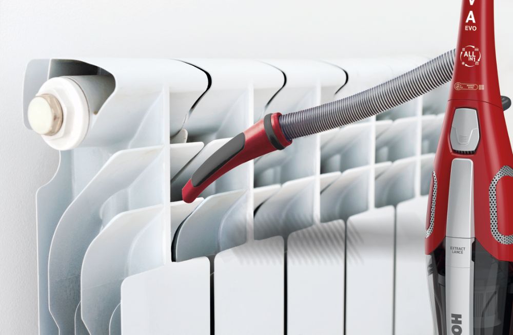 Hoover Diva Aspirapolvere DVE01BL 011 Senza sacchetto 0,8 L 750 W Rosso