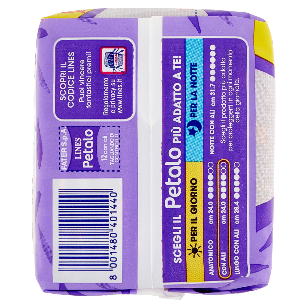 Lines Petalo con ali 12 pz