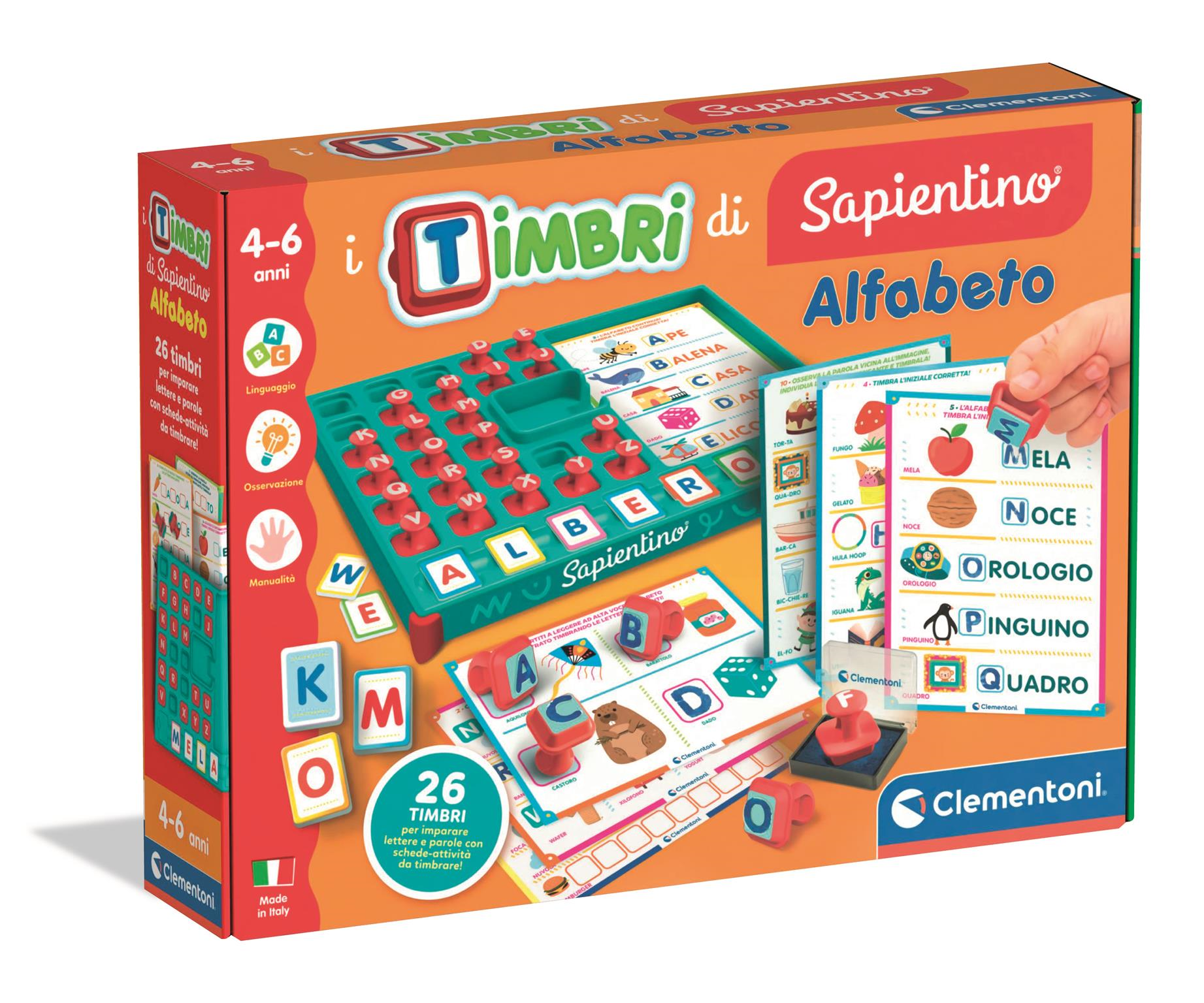 Clementoni Clemmy 16693 gioco da tavolo Carta da gioco Educativo