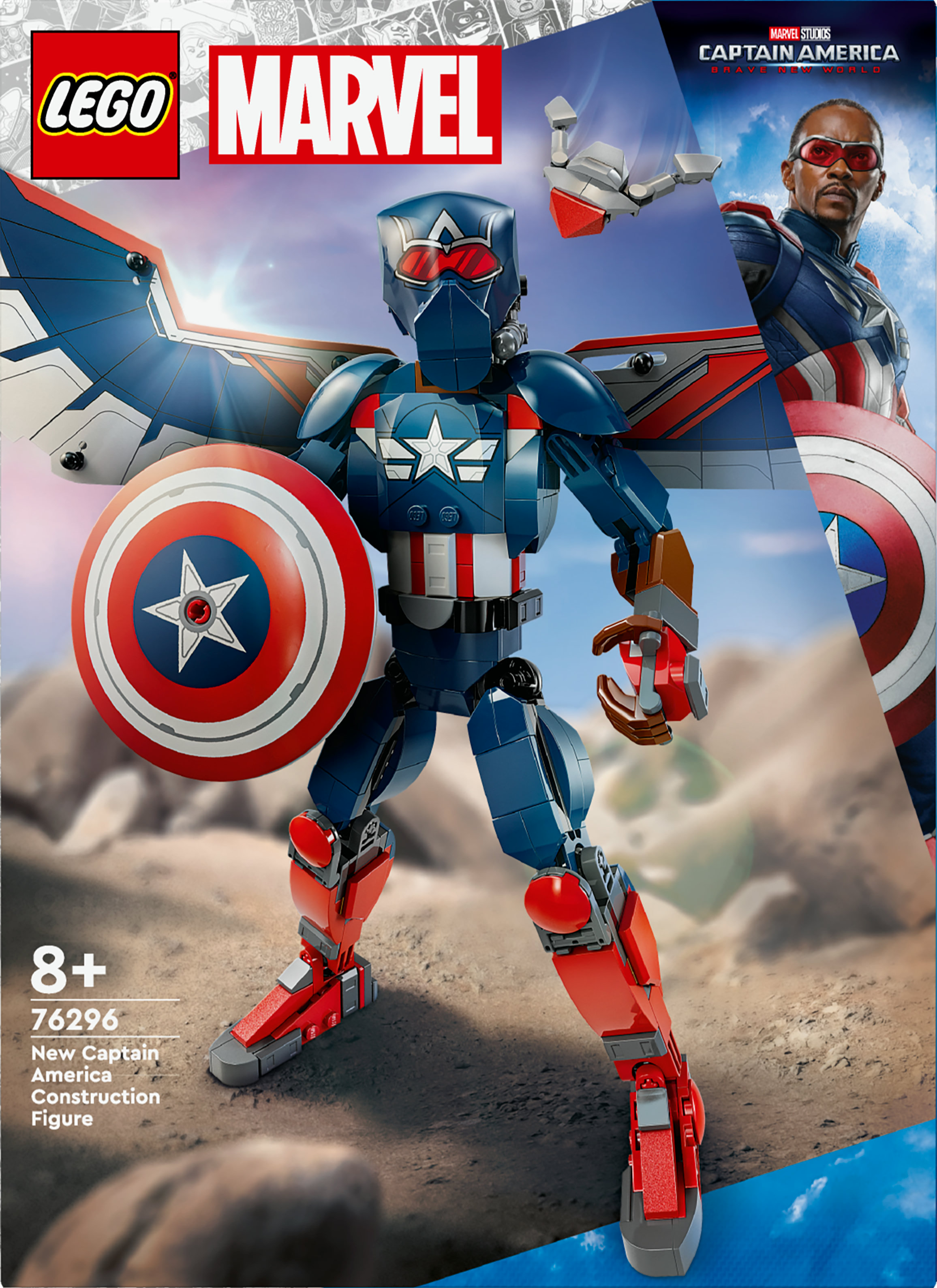 LEGO Nuovo personaggio costruibile di Captain America