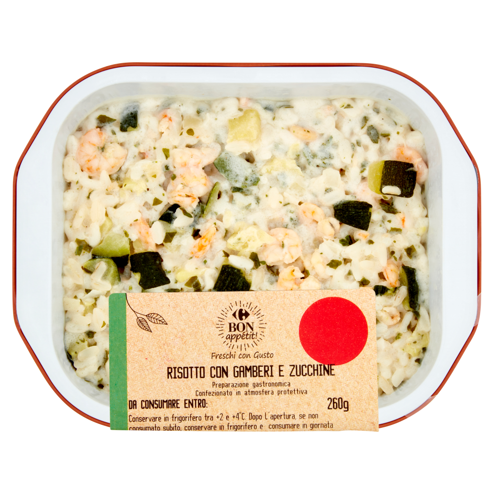 Carrefour Bon appétit! Risotto con Gamberi e Zucchine 260 g
