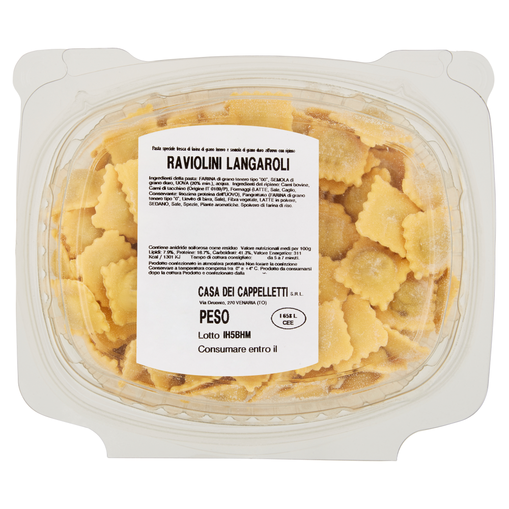 Raviolini Langaroli 400 g