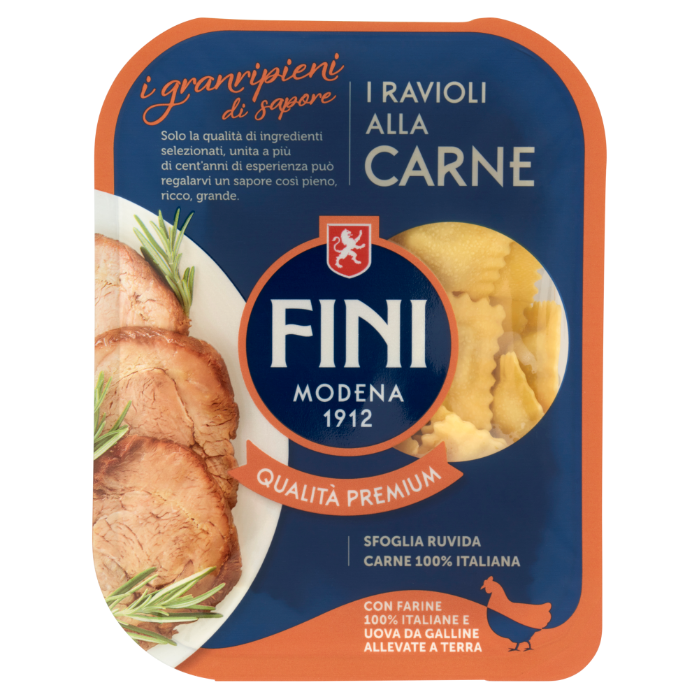 Fini i granripieni di sapore i Ravioli alla Carne 250 g