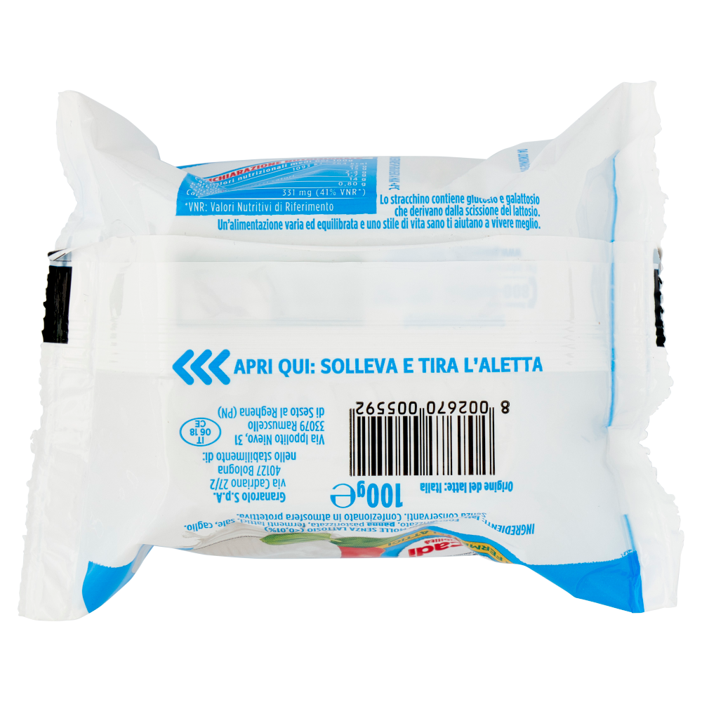 Accad&igrave; Benessere Stracchino Senza Lattosio 100 g