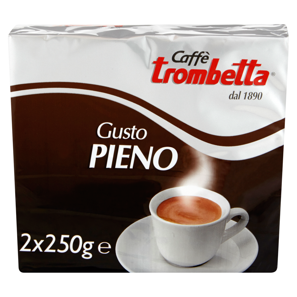Caff&egrave; Trombetta Gusto pieno 2 x 250 g