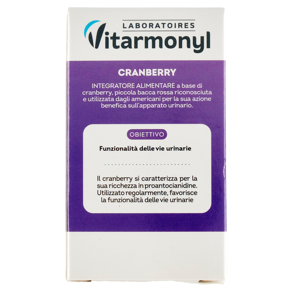 Laboratoires Vitarmonyl Cranberry Benessere delle vie urinarie 60 capsule 20,1 g