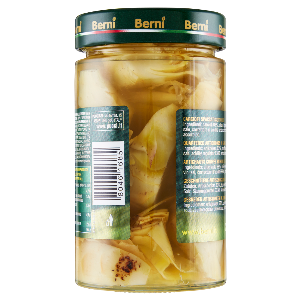 Berni Carciofi Spaccati sottolio 290 g