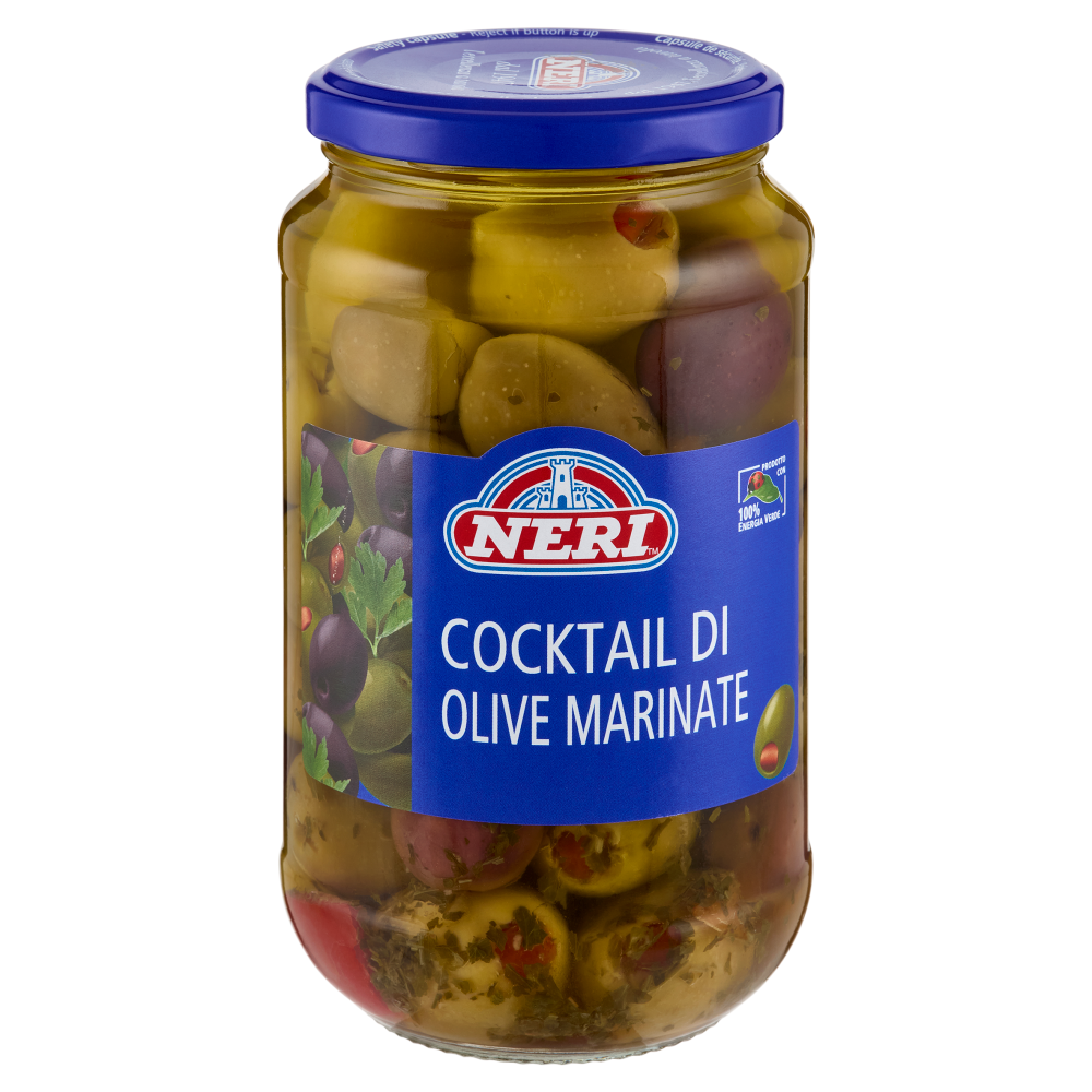 Neri Cocktail di Olive Marinate 520 g