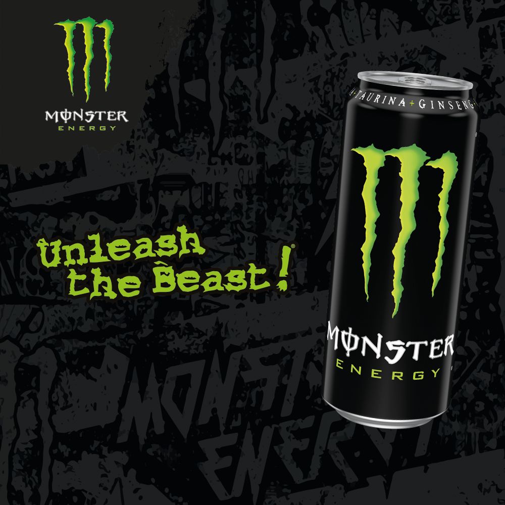 Monster Energy Green 4 x 500ml