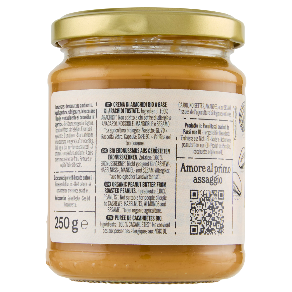 KoRo Crema di Arachidi Bio 250 g