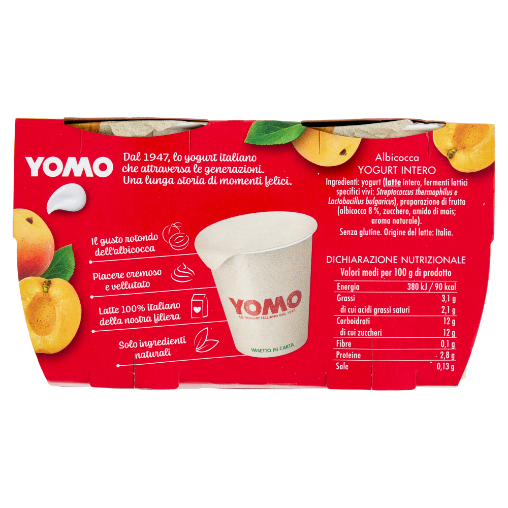 Yomo l'Albicocca 2 x 125 g