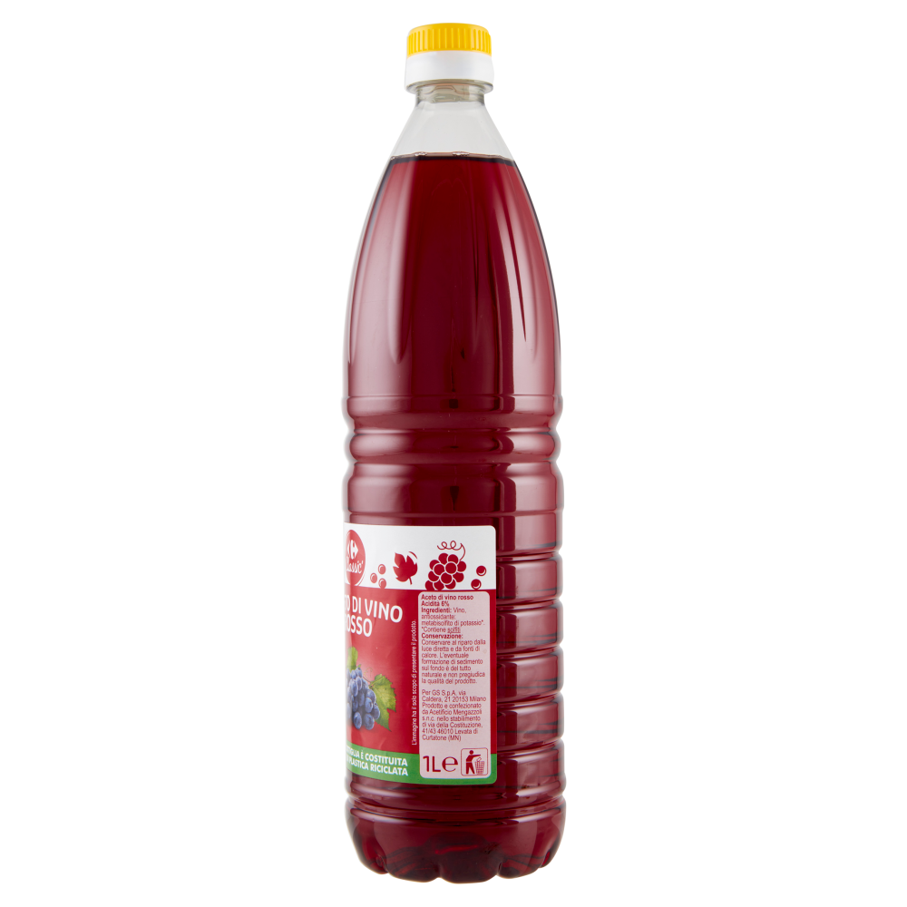 Carrefour Classic Aceto di Vino Rosso 1 L