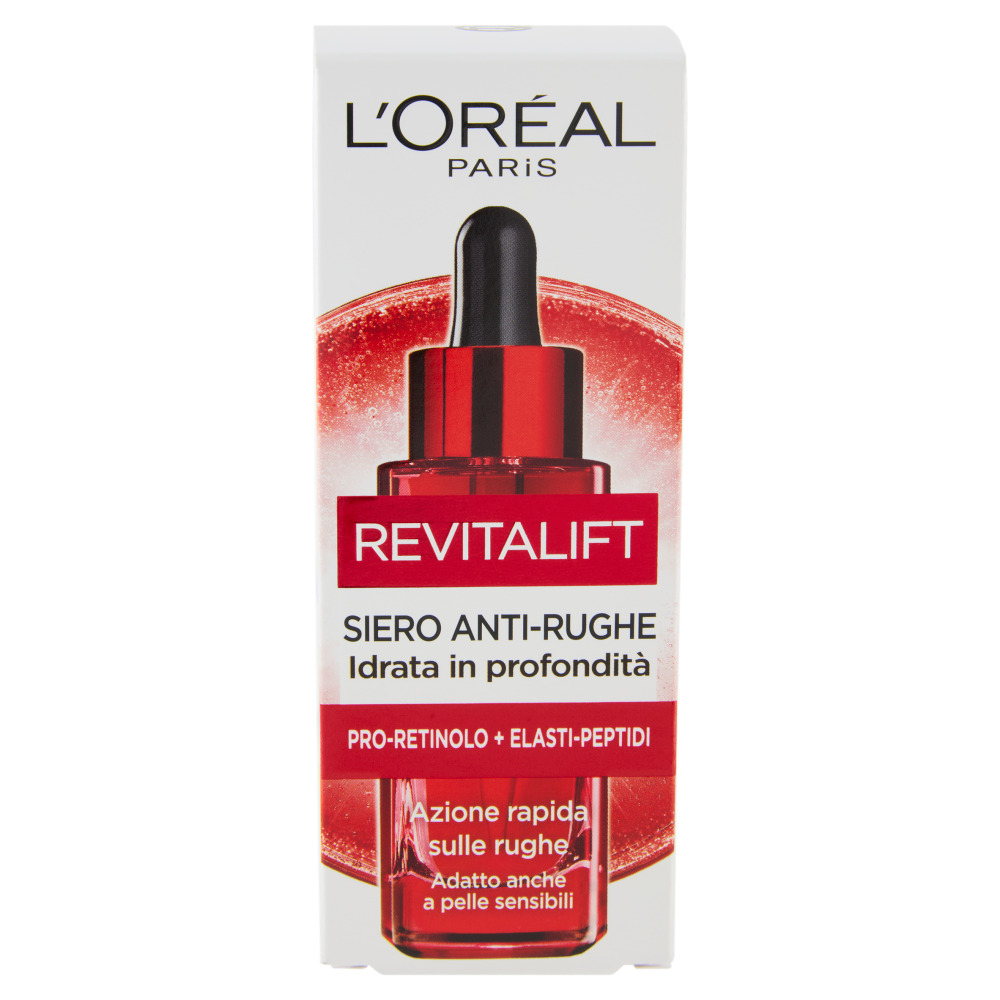 L'Or&eacute;al Paris Revitalift Siero Anti-Rughe Pro-Retinolo + Elasti-Peptidi 30 ml