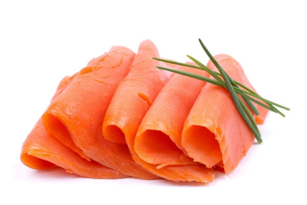 Salmone Norvegese affumicato affettato da banco