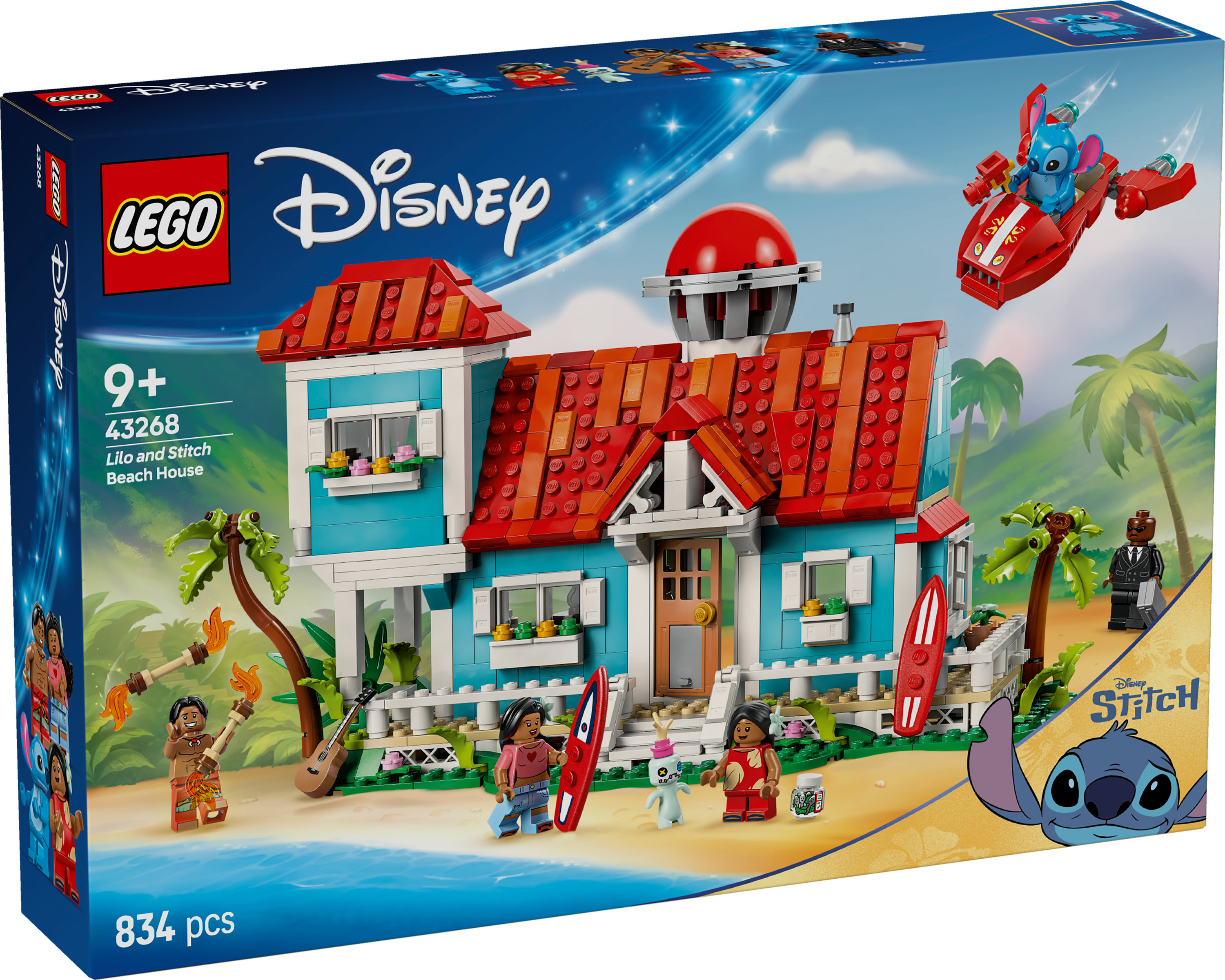 LEGO Disney Casa sulla spiaggia di Lilo e Stitch